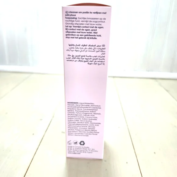 Rodial $49 Pink Diamond Pore Refining Cleanser Lift & Illuminate Niacinamide NIB - Picture 9 of 14